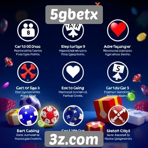Características principais do site de jogos 5gbetx
